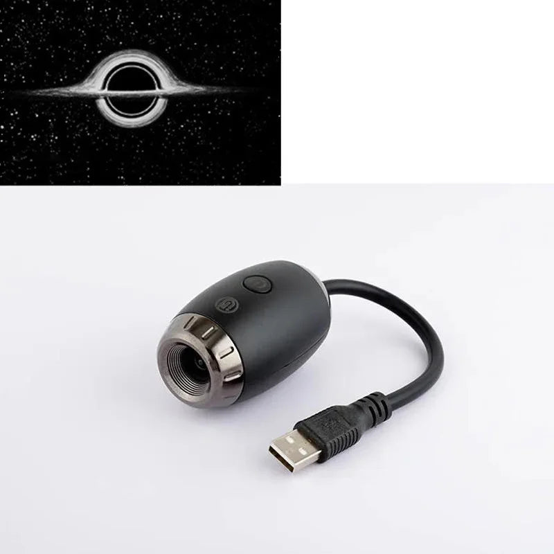 USB Car Roof Star Light | LED Starry Atmosphere Projector Decoration Night Light