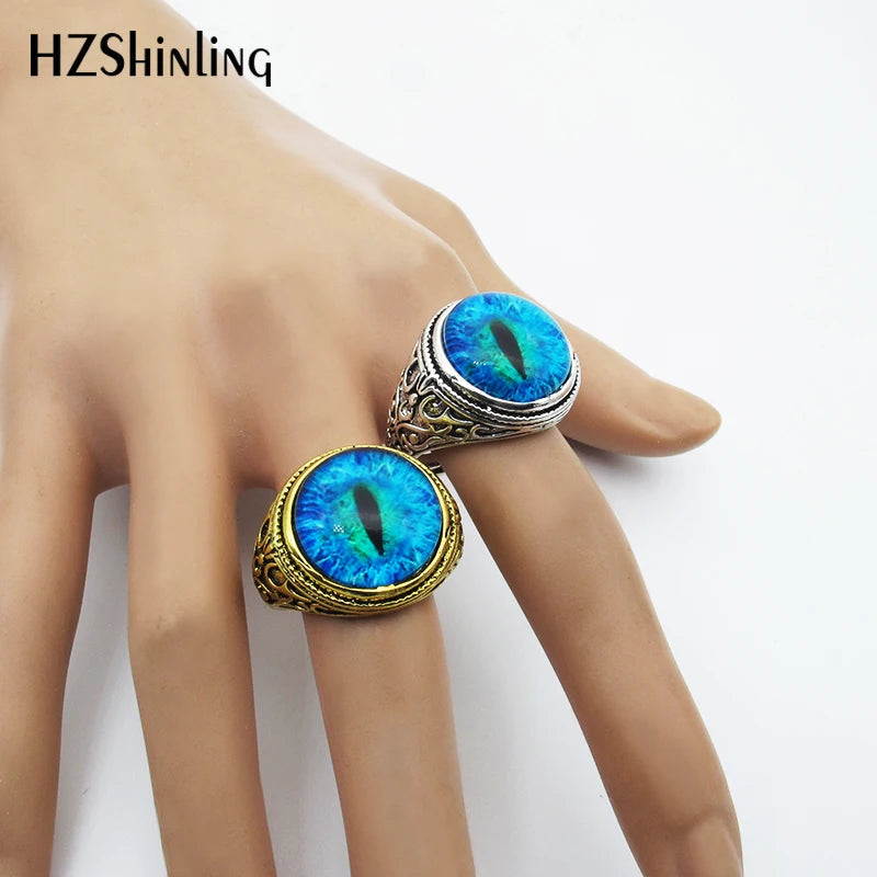 New Orion Nebula Galaxy Vintage Ring Space Universe Rings Hand Craft Jewelry Glass Cabochon Jewelry