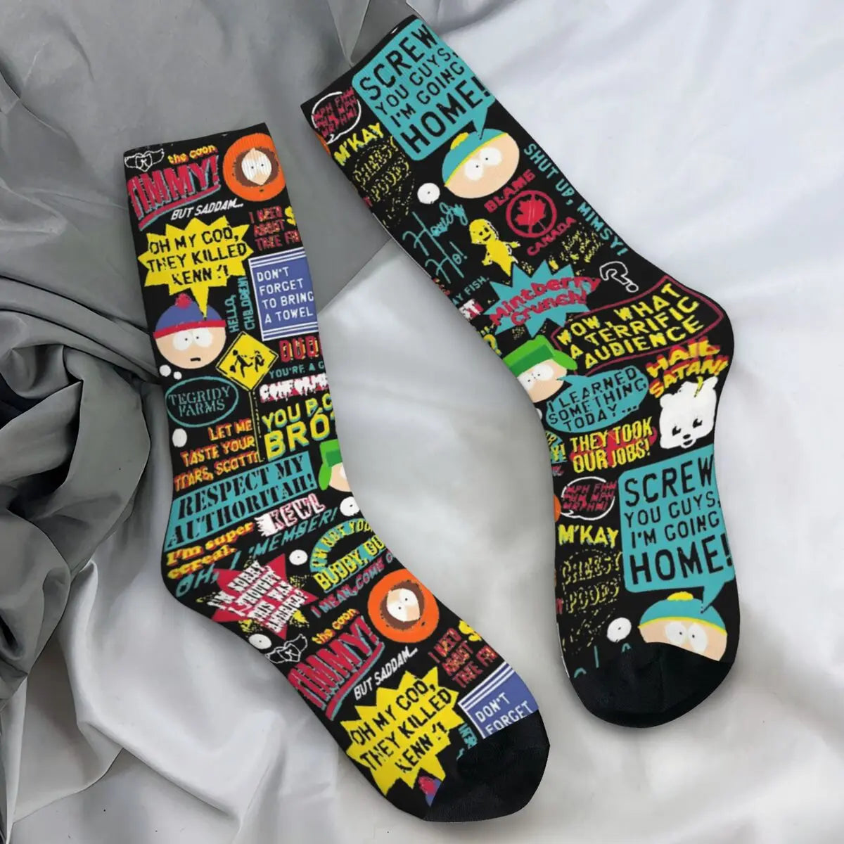 **South Park Cartoon Socks