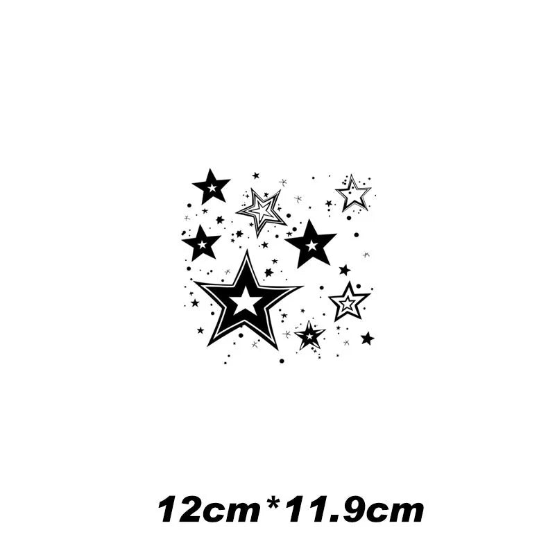 10 styles of galaxy planet puzzle 24cm &12cm Patch For Hoodie Heat Transfer For Clothes Thermo Sticker Iron on Vinyl For Clothes