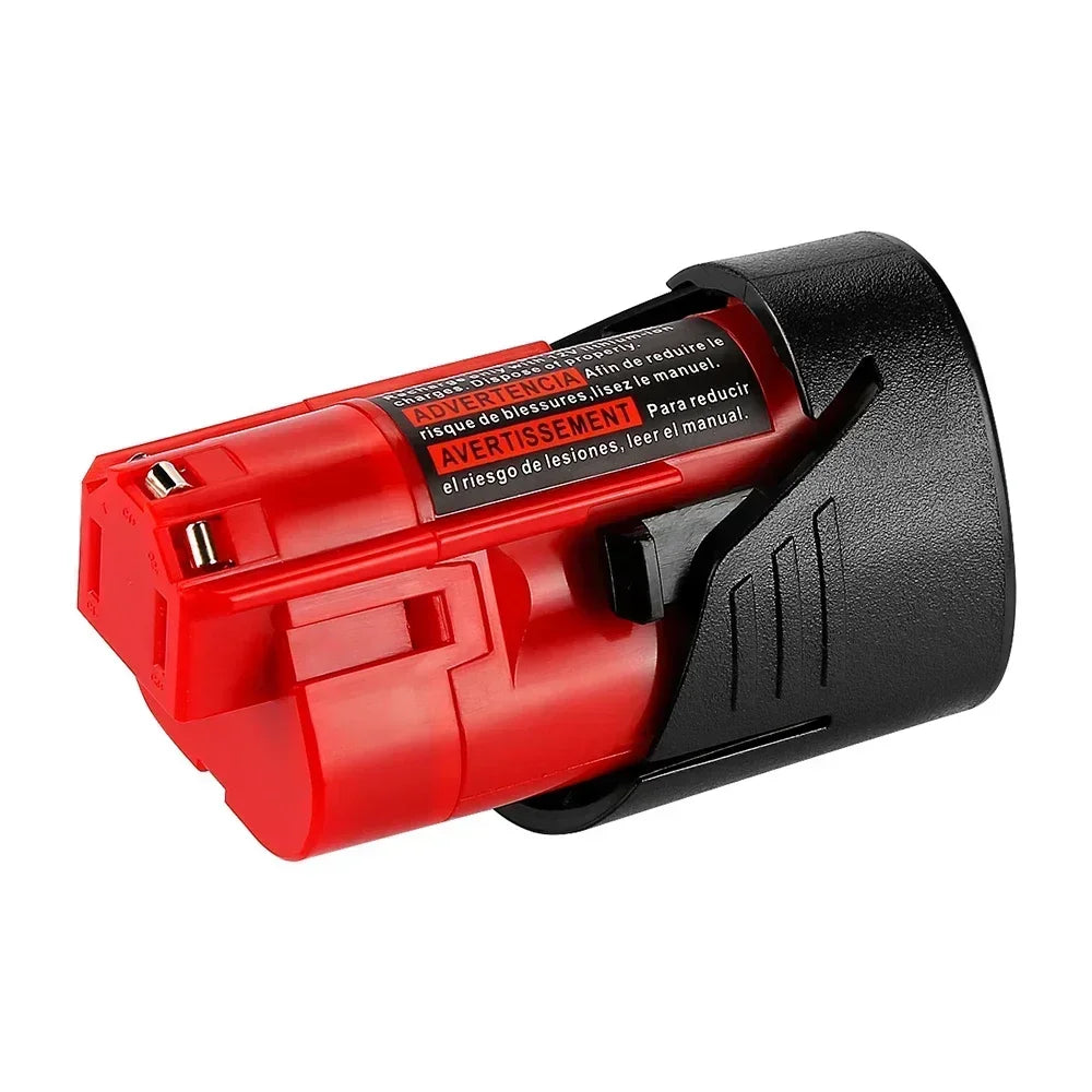 Replacement 12V Milwaukee M12 XC 3.0Ah Lithium-Ion Battery | Compatible with 48-11-2410, 48-11-2420, 48-11-2411 Cordless Tools