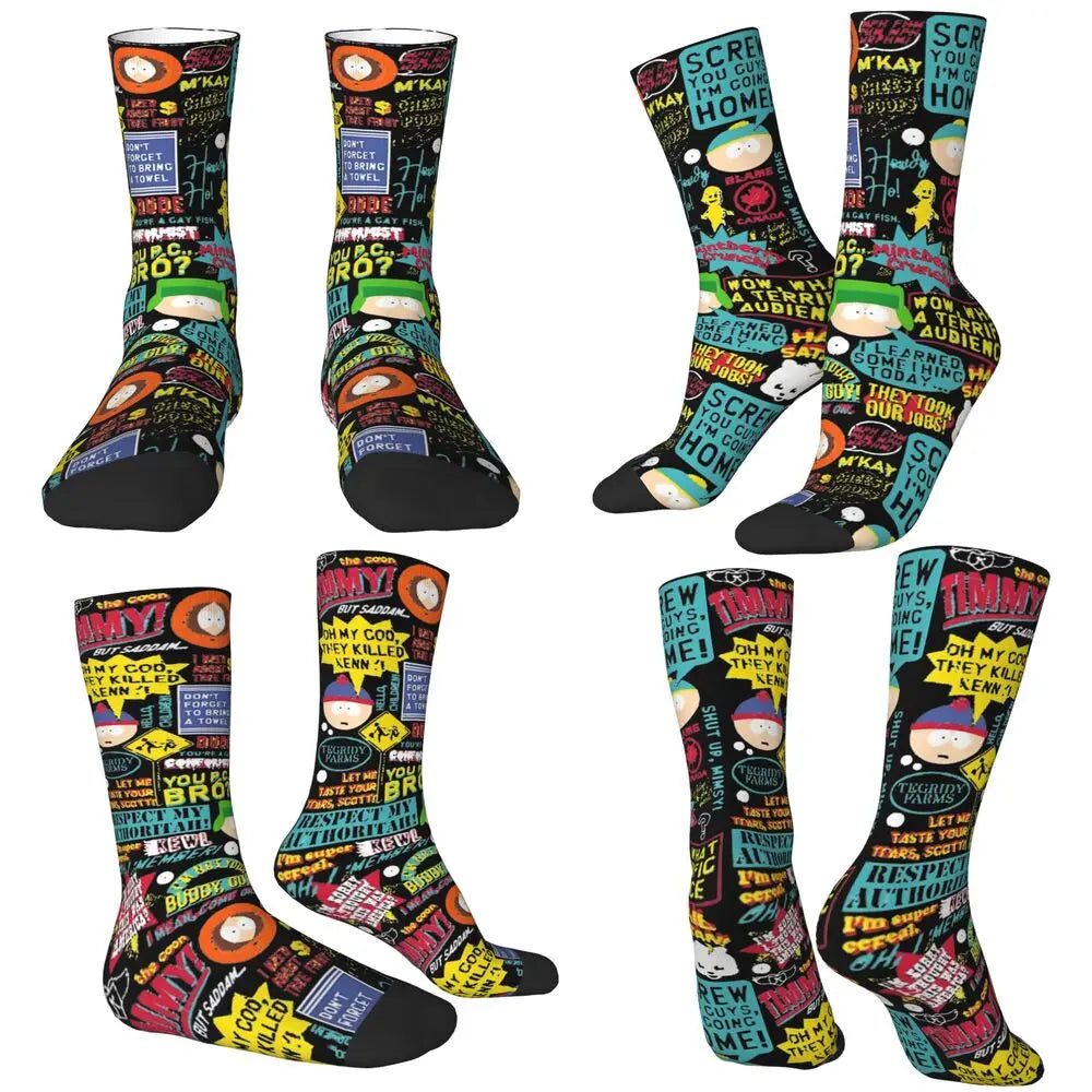 **South Park Cartoon Socks