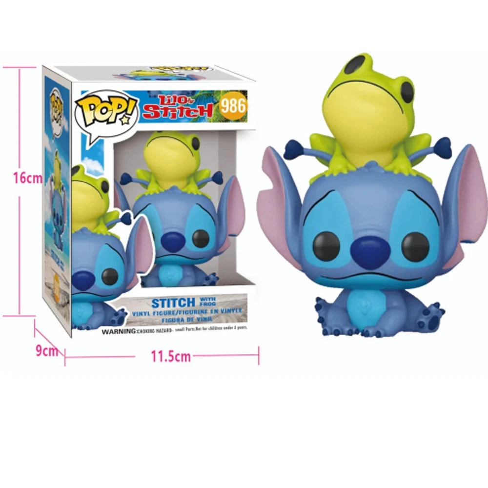 **Stitch Little Gold Vinyl Doll