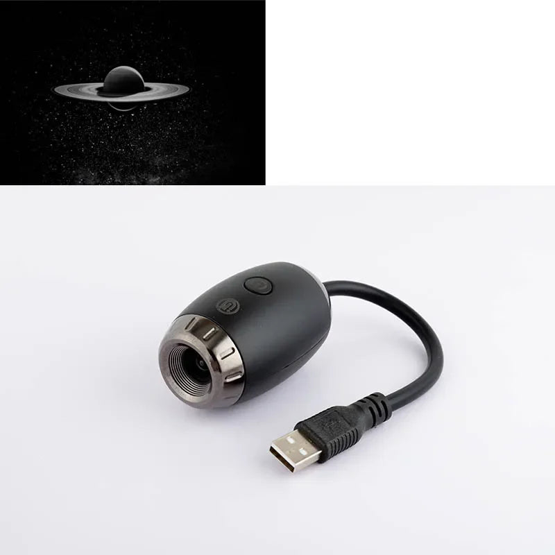 USB Car Roof Star Light | LED Starry Atmosphere Projector Decoration Night Light