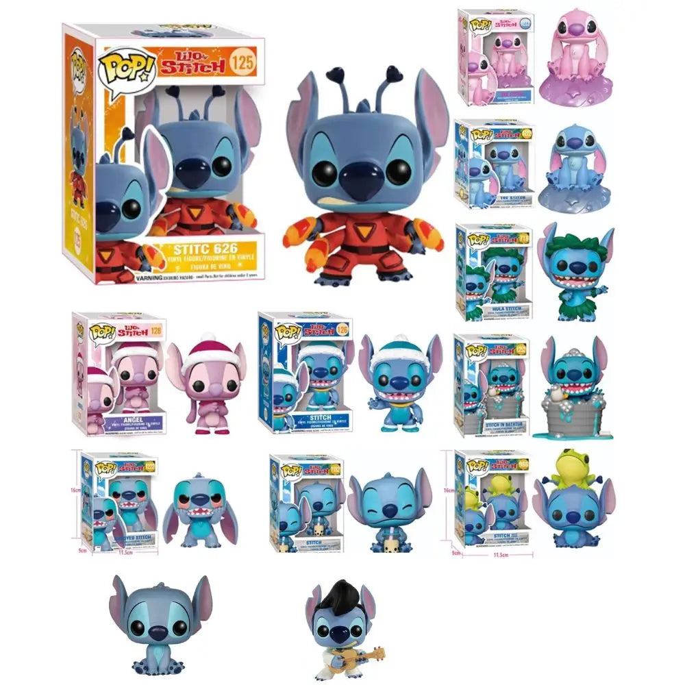 **Stitch Little Gold Vinyl Doll