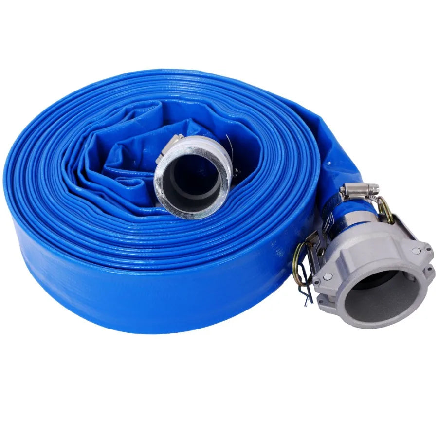 1.5" x 50 ft Heavy Duty PVC Pool Backwash Discharge Hose